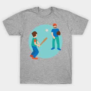 Fathers Day baseball T-Shirt